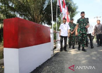 TNI Bangun Jembatan Aramco di Langkat 7 Hari Selesai, Pangdam I/BB Turun Tangan