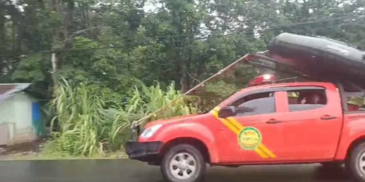 Pencarian Warga yang Hanyut Disungai Batang Saman Masih Berlangsung