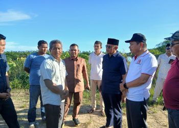 Ratusan Hektare Sawah Terendam, Warga Koto Sawah Minta Tanggul PT BPP Dirobohkan