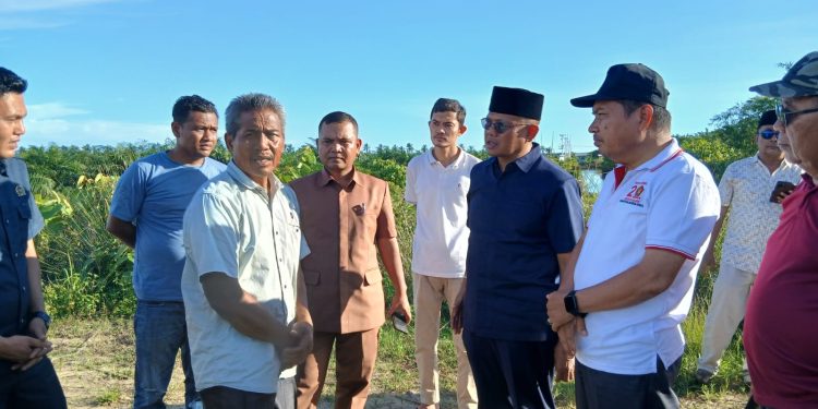 Ratusan Hektare Sawah Terendam, Warga Koto Sawah Minta Tanggul PT BPP Dirobohkan