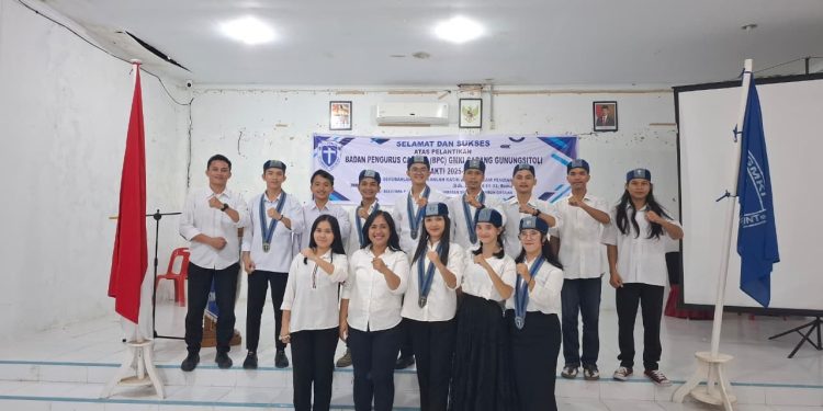 Nurman Dan Yemima Pimpin GMKI Cabang Gunungsitoli 2 Tahun Kedepan siap melayani di Tiga Medan Layan GMKI