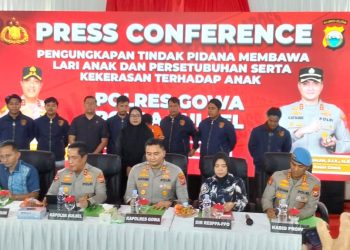 Polres Gowa Lumpuhkan Predator Anak, Polisi Dalami Kaitan dengan Kasus Tiga Anak Hilang