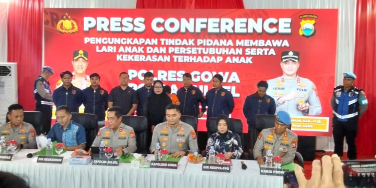 Polres Gowa Lumpuhkan Predator Anak, Polisi Dalami Kaitan dengan Kasus Tiga Anak Hilang