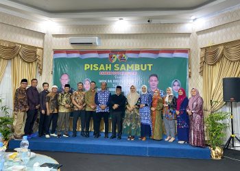 Pisah Sambut, Dandim 0305/Pasaman dari Letkol Arh Budi Prasetya, S.T. kepada Letkol Inf Darmawan Hendra Wijaya