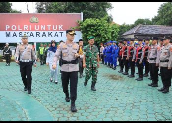 Polres Indramayu Kerahkan Pasukan, Operasi Lilin Lodaya 2025 Dimulai: Natal dan Tahun Baru Tak Boleh Terganggu