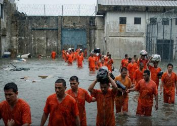 Banjir Setinggi Atap, Lapas Aceh Tamiang Lumpuh, Ratusan Warga Binaan Terpaksa Dilepas, Jejak Mereka Hilang Ditelan Air