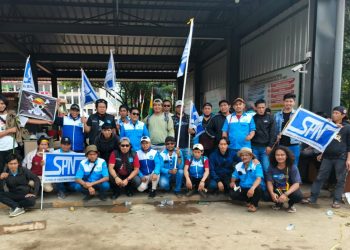Tolak Diskriminasi, Buruh PT IRNC Siap Mogok Kerja Didukung Serikat SPN PT LAS