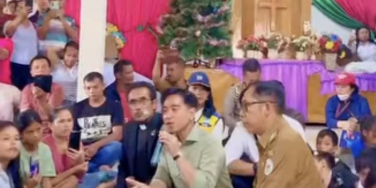 Natal GKPI Pearaja Tarutung Disela Kunjungan Wapres Gibran