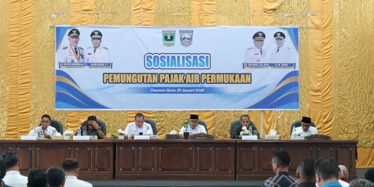 Pemprov Sumbar dan Pemda Pasbar Sosialisasikan Pemungutan Pajak Air Permukaan