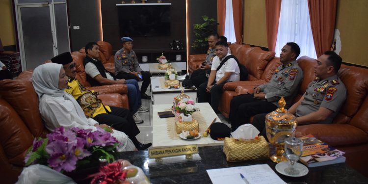Pimpinan DPRD Langkat Sambut Kapolresta Binjai, Sinergi Diwilayah Batas, Dari Basa-basi Keujian Nyata