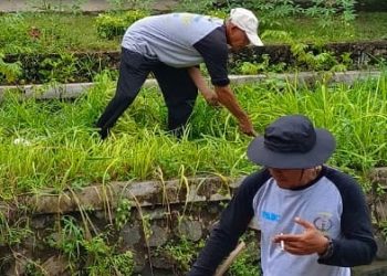 Peringati Hari Desa Nasional,Warga di Pemalang Bersihkan Aliran Sungai Hindari Banjir
