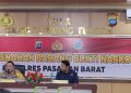 Satresnarkoba Pasbar Amankan 1 Paket Besar dan 55 Paket Sabu