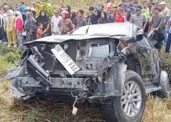 Kecelakaan Maut Minibus Tertabrak KA Putri Deli di Asahan, Dua Bocah Tewas, Kakek Kritis