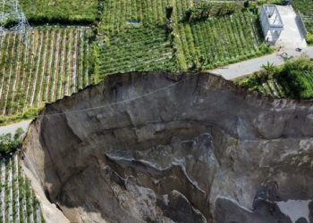 Lubang Raksasa Menganga Dijantung Dataran Tinggi Gayo, Jalan Alternatif Tinggal Hitungan Meter