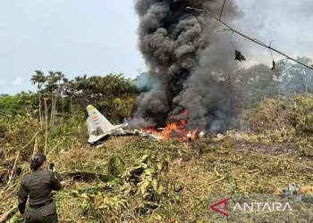 Pesawat Hercules jatuh di Kolombia, 66 Tentara dan Polisi Tewas