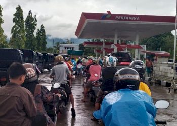 Panik 20 Hari BBM, Warga Tanah Gayo Serbu SPBU, Antrean Mengular hingga 5 Kilometer