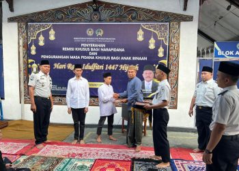 223 WBP Lapas Kendal Terima Remisi IdulFitri