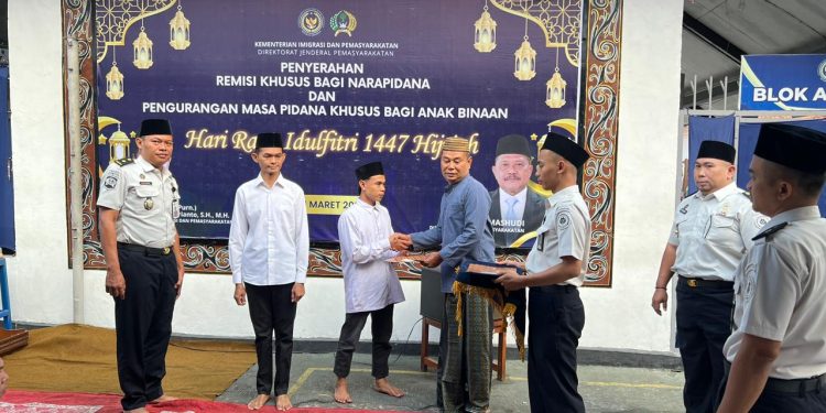 223 WBP Lapas Kendal Terima Remisi IdulFitri