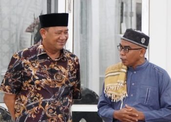 Rumah Dinas Bupati Langkat ‘Sesaat’ Jadi Tempat Lantunan Al Quran, Syah Afandin Santuni 65 Santri Ulumul Quran