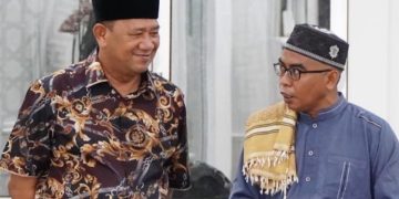 Rumah Dinas Bupati Langkat ‘Sesaat’ Jadi Tempat Lantunan Al Quran, Syah Afandin Santuni 65 Santri Ulumul Quran