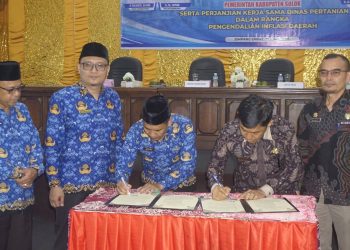 Kendalikan Inflasi, Pemkab Pasaman Barat Kerja Sama Dengan Solok Bidang Pertanian