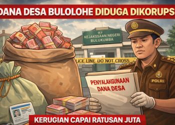 Dugaan Penyalahgunaan Dana Desa Bulolohe 2025 Dilaporkan ke Kejaksaan Bulukumba, Kerugian Diduga Capai Ratusan Juta