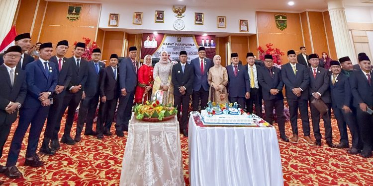 Paripurna DPRD Kabupaten Solok Dihari Jadi ke-113