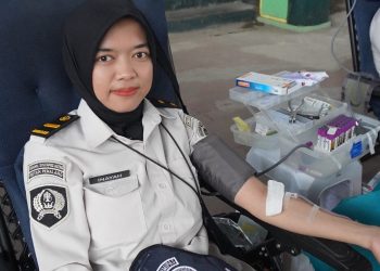 Aksi Kemanusiaan Jajaran Rutan Pemalang Pada Acara Donor Darah