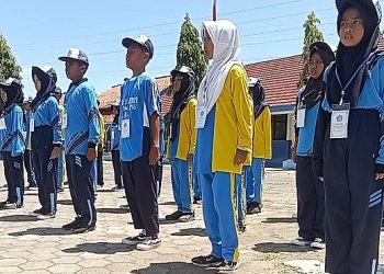 Latihan Dasar kepemimpinan Siswa Digelar SMP 6 Pemalang