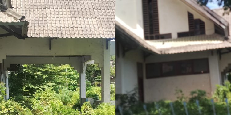 Terbengkalai Ditengah Pembangunan, Gedung Sawerigading Bulukumba Dipenuhi Semak Belukar