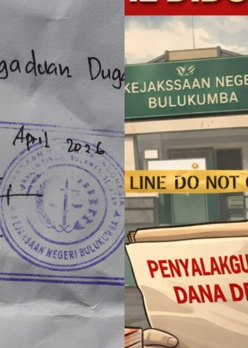 Dugaan Penyalahgunaan Dana Desa Bulolohe 2025 Dilaporkan ke Kejaksaan Bulukumba, Kerugian Diduga Capai Ratusan Juta