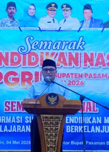 PGRI Pasaman Barat Gelar Seminar Hardiknas, Dorong Supervisi Modern dan Edukasi Lingkungan