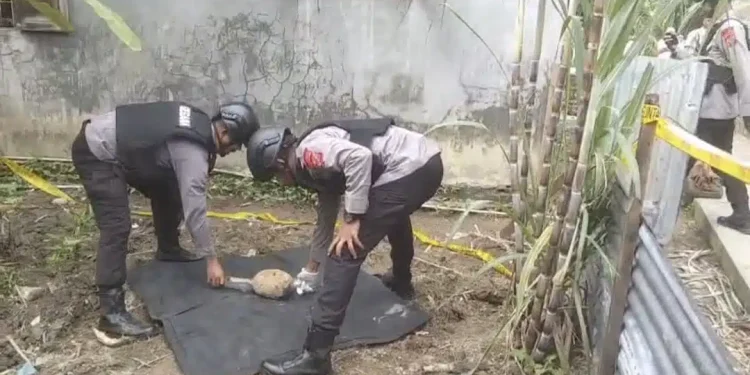 Ranjau Darat Perang Muncul dari Perut Bumi di Tanjung Pura