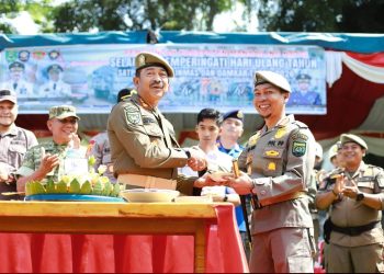 Satpol PP Madina Laksanakan HUT Damkar, Satpol PP, Dan Satlinmas