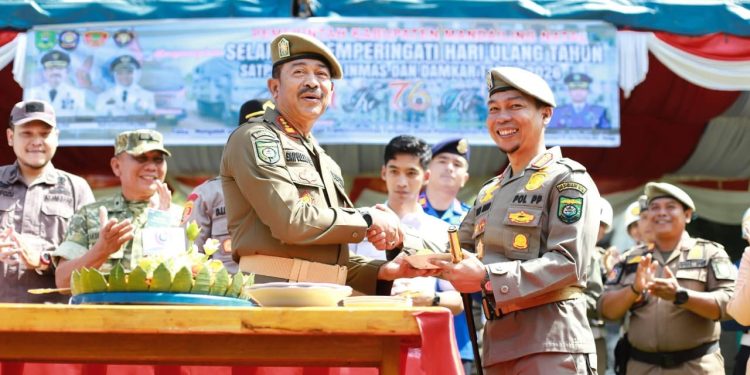 Satpol PP Madina Laksanakan HUT Damkar, Satpol PP, Dan Satlinmas