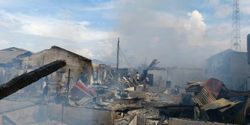 Amukan Api di Kampung Jawa, 77 Rumah Ludes, Ratusan Warga Kehilangan Tempat Tinggal
