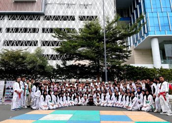 130 Atlet Tarung Derajat Kota Medan Latihan Gabungan Hadapi Porprov Sumut