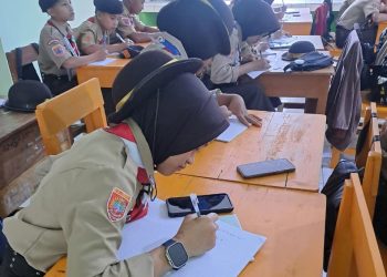 English Day SMPN 4 Tombolopao, Cara Seru Tingkatkan Kemampuan Bahasa Inggris Anak Pramuka