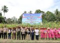 Sekda Madina Panen Raya Jagung Serentak dan Launching 4 SPPG Polres