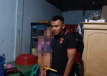 Buron Selama 15 Bulan, Pelaku Pencabulan Terhadap Anak Tiri Diciduk Satreskrim Polres Pasbar di Dharmasraya