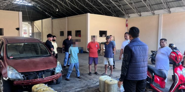 Sat Reskrim Polres Pasaman Barat Bongkar Penyalahgunaan BBM Subsidi, Dua Pelaku Diamankan
