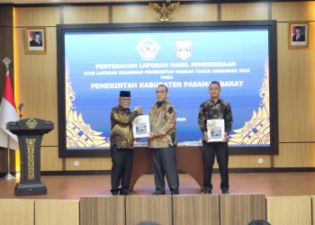 Pasaman Barat Raih Opini WTP ke-10 Berturut-turut dari BPK RI