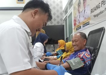 Pastikan Ketersediaan Stok Darah Nasional, Dindikpora Pemalang Gelar Aksi Donor Darah