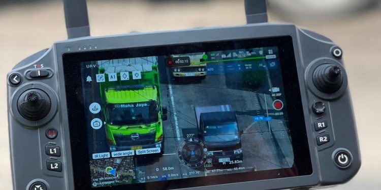 Korlantas Polri Perkuat Pemantauan Sumbu 3 Menggunakan ETLE DRONE di Jalur Pantura