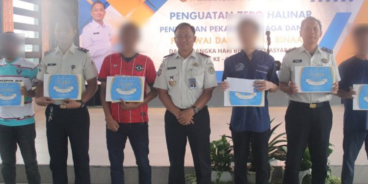 Semarak PORSENAP Lapas Cipinang Perkuat Pembinaan Melalui Olahraga dan Seni