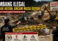 Sulteng Darurat Tambang Ilegal, FLH Soroti Dugaan Lemahnya Penegakan Hukum