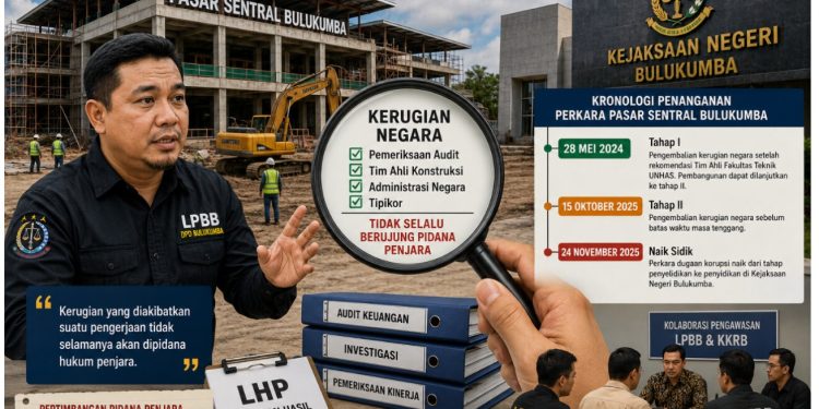 PLT Ketua DPD LPBB Bulukumba Rudianto: Kerugian Negara Tidak Selamanya Berujung Pidana Penjara