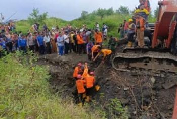 Maut dari Lereng Galian Mabar: Longsor Tengah Malam di Medan Tewaskan Pekerja, Satu Korban Masih Hilang