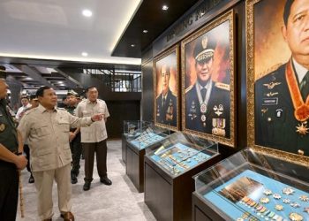 Prabowo Resmikan Museum dan Perpustakaan Seskoad, Tegaskan Kawah