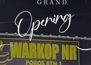 Hari ini Grand Opening Warkop NR, Warga Diajak Nikmati Hangatnya Silaturahmi dan Secangkir Kopi